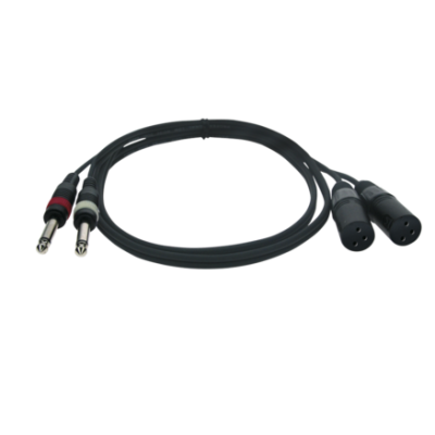 Reloop Cable 2x RCA M / 2x XLR F 3.0 m